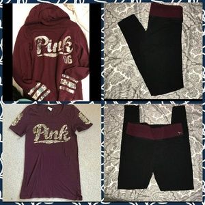 3 pcs Cute VS Pink Outfit trade